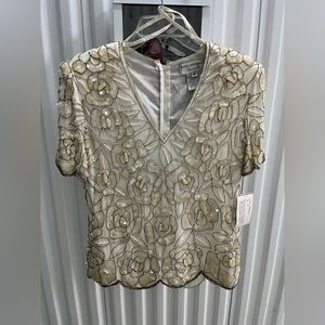Vtg. Papell Boutique Blouse